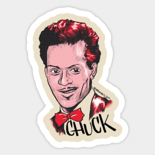 Go Chuck Go! Sticker